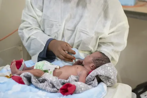 Dr S and baby