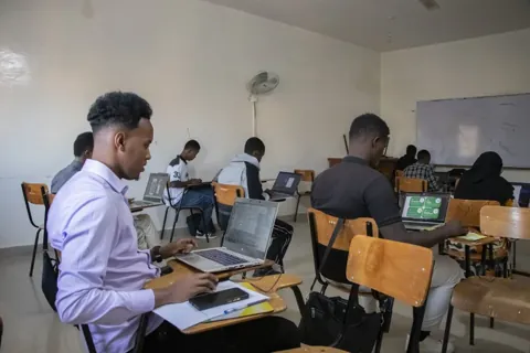Students in classroom